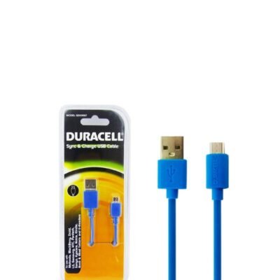Cable USB Micro 5 Pin, Duracell, Datos Y Carga