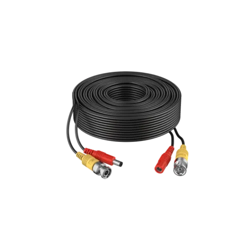 ROLLO CABLE COAXIAL DAHUA CON ALIMENTACIÓN 10MTS.