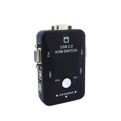 Switch KVM USB 2.0 Modelo KVM-21UA Conexion