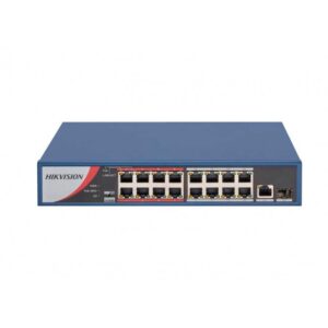 Switch 16PoE + 1GE + 1SFP.