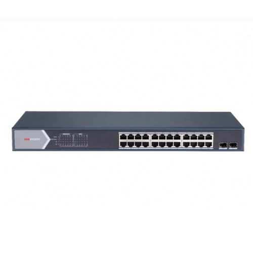 P Switch 24 Puertos PoE GE + 2 SFP No Administrable