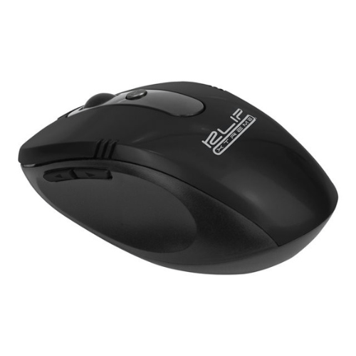 KlipX Mouse Inalámbrico 6 botones 1600DPI Negro