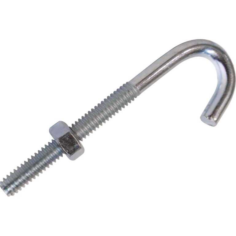 Gancho J para Aislador tipo nuez Gancho J