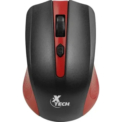 Xtech mouse inalambrico 1600DPI 4 botones Rojo