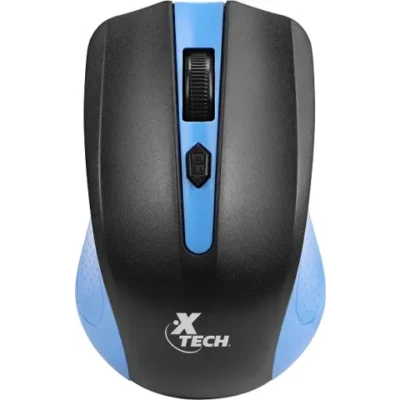 Xtech mouse inalambrico 1600DPI 4 botones Azul