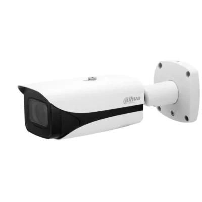 Cámara IP tipo bullet lente varifocal IR 150m I/O alarma y audio porteccion IP
