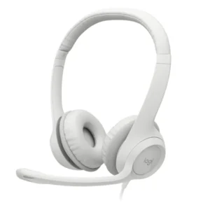 Audifono Con Mic. Usb H390/981-001285/Blanco Logitech