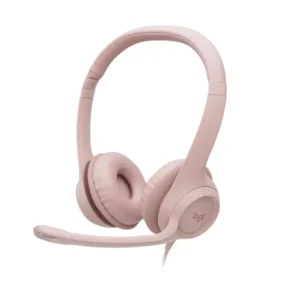 Audifono Con Mic. Usb H390/981-001280/Rosa Logitech