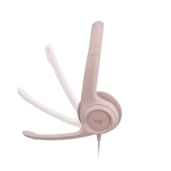 Audifono Con Mic Audifono Con Mic. Usb H390/981-001280/Rosa Logitech