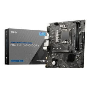 Mb S/1700 Pro H610M-G Ddr4 Gen12/Hdmi/Vga/Dp/Rj45 Msi