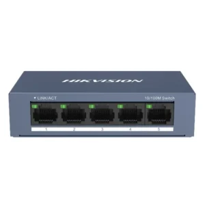Switch 10/100 5P Ds-3E0105-O/Metálico Hikvision