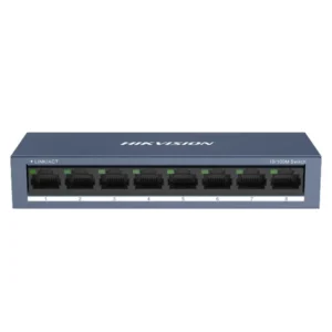 Switch 10/100 8P Ds-3E0108-O/Metálico Hikvision 1 Switch 10/100 8P Ds-3E0108-O/Metálico Hikvision