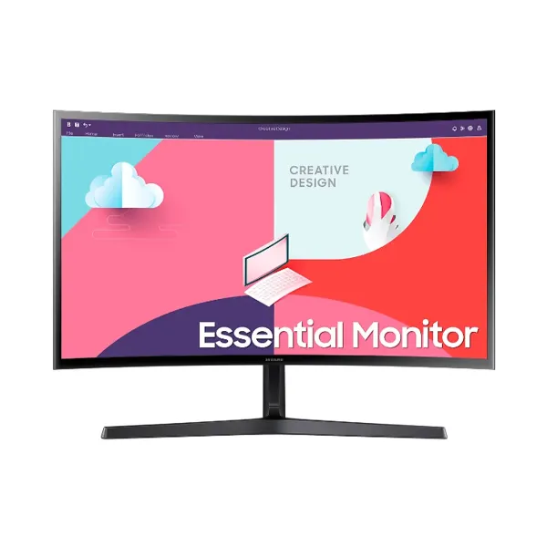 Monitor Led 24" Ls24C366Ealxzs/Curvo 1920X1080/75Hz/Vga/Hdmi Samsung