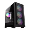 Gabinete Gamer Defender Mesh/1 Fan Rear 3 F/Argb /Matx/Sin Fuente Gamemax