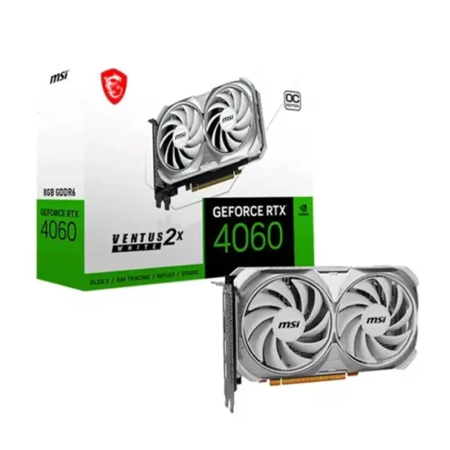 Tarj. Video Pci Exp. 8Gb Gddr6 Rtx 4060 Ventus 2X White/912-V516-030 Msi
