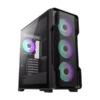 Gabinete Gamer Siege Black/3 Fan Front 1 Fan Trasero/Sin Fuente Gamemax 1 Gabinete Gamer Siege Black/3 Fan Front 1 Fan Trasero/Sin Fuente Gamemax