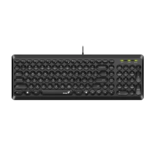Teclado Pc Usb Slimstar Q200/Negro Genius