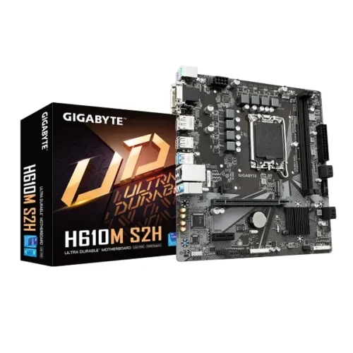Mb S/1700 H610M S2H Gen12/13/Dp/Hdmi/Dvi/Vga Gigabyte 1 Mb S/1700 H610M S2H Gen12/13/Dp/Hdmi/Dvi/Vga Gigabyte