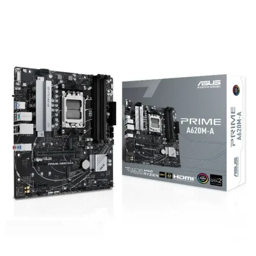 Mb S/Am5 Prime A620M-A Matx/Vga/Hdmi/Dp/Ddr5 Asus