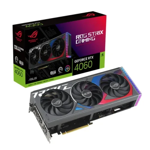 Tarj. Video Pci Exp. 8Gb Gddr6 Rog Strix Gaming/Rog-Trix-Rtx4060 Asus