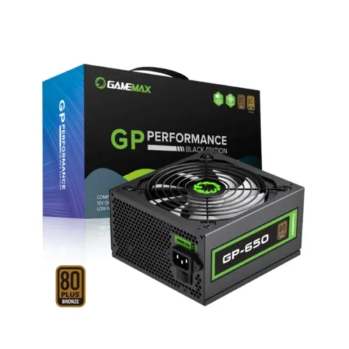 Fuente Poder 650W/80 Plus Certificada Gp-650 Gamemax 1 Fuente Poder 650W/80 Plus Certificada Gp-650 Gamemax