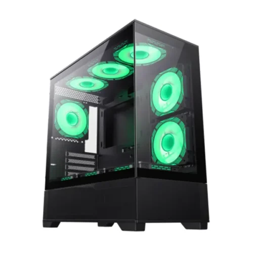 Gabinete Gamer Vista Mb 3 Fan Rgb Con Controlador Sin Fuente Gamemax 1 Gabinete Gamer Vista Mb 3 Fan Rgb Con Controlador Sin Fuente Gamemax