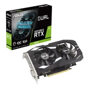 Tarj. Video Pci Exp. 6Gb Gddr6 Rtx 3050 Dual-Rtx3050-O6G Asus