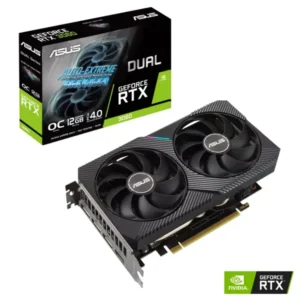 Tarj. Video Pci Exp. 12 Gb Gddr6/Rtx 3060 Dual -Rtx3060-O12G-V2 Asus