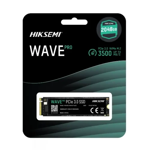 D.Duro Ssd/M.2 2Tb/Nvme Pcie 3 X 4 Hs-Ssd-Wave Pro(P) 2048G Hiksemi