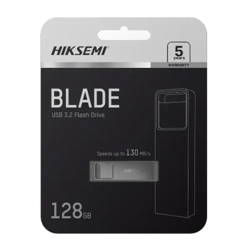 Pendrive 128Gb/Usb 3 Pendrive 128Gb/Usb 3.2/Blade Hs-Usb-E301 128G U3 Grey Hiksemi