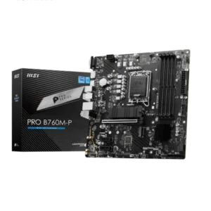 Mb S/1700 Pro B760M-P Ddr5 Matx/Gen12/Dp/Vga/Hdmi Msi