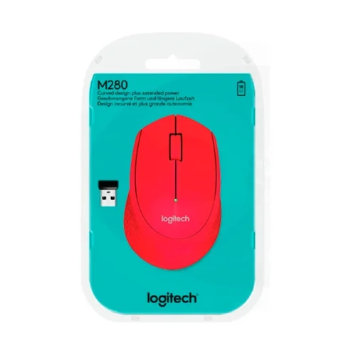 Mouse Inalambrico M280 Rojo/910-004286 Logitech 2 Mouse Inalambrico M280 Rojo/910-004286 Logitech