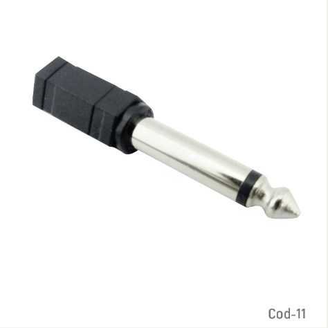 Adaptador Audio 3,5Mm A 6,3Mm, Mono.