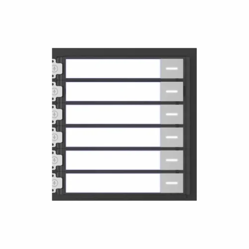Modulo Estacion De Puerta 6 Botones DS-KD-KK Hikvision 1 Modulo Estacion De Puerta 6 Botones DS-KD-KK Hikvision