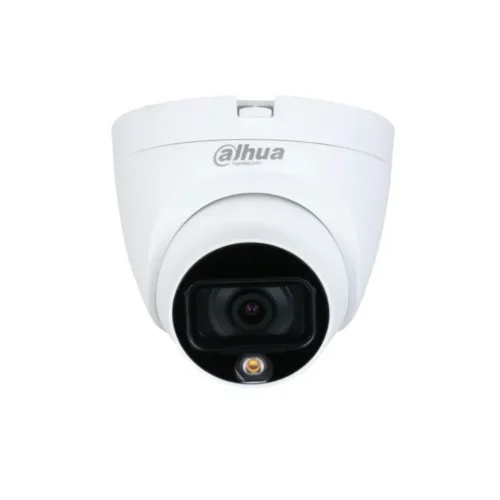 Camara HDCVI 5MP full color iluminacion 20m audio incorporado len