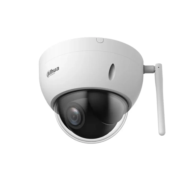 Camara IP Dahua mini domo PTZ Zoom optico de 4X 2MP IP66 IK10 soporta wifi sopor