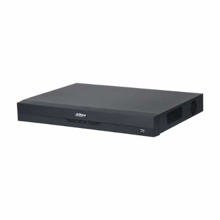 NVR Dahua 8 canales soporta 2 HDD hasta 16TB IA Perimetral protecction ANPR, FD, FR