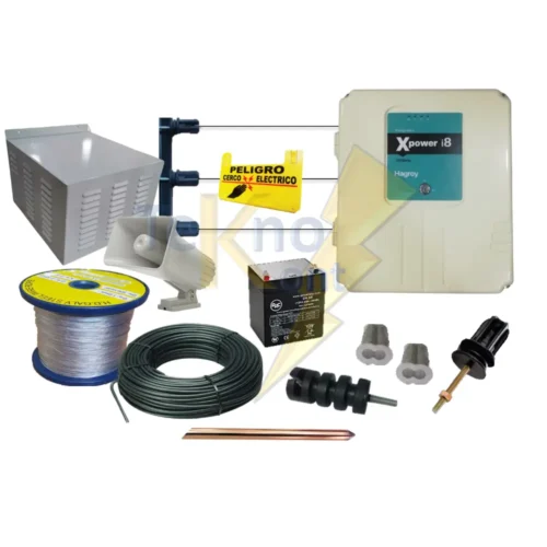 Kit 30 Metros Cerco Electrico Hagroy I8