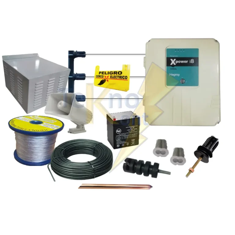 Kit 30 Metros Cerco Electrico Hagroy I8