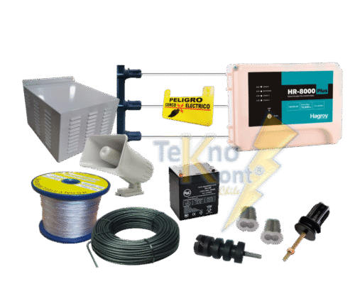 Kit 250 Metros Cerco Electrico Hagroy HR 1 Kit 250 Metros Cerco Electrico Hagroy HR