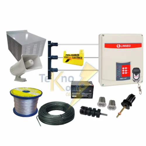 Kit 165 Metros Cerco Electrico LINSEG