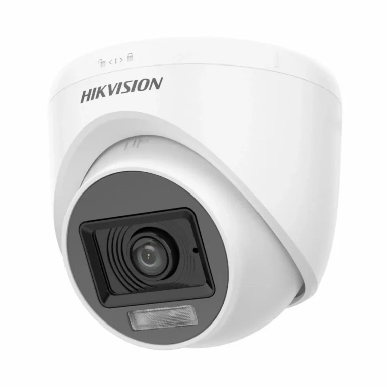 Turret 2MP IR20M Audio Luz Blanca DS-2CE76D0T-LPFS 2.8mm Hikvision
