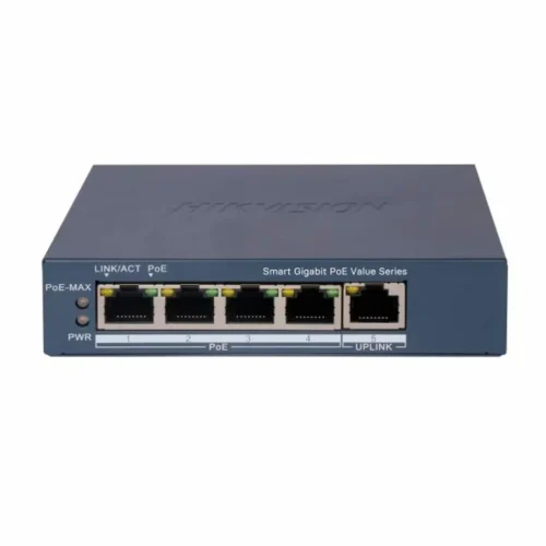 Switch 4GE PoE + 1GE DS-3E1505P-EI/M Hikvision 1 Switch 4GE PoE + 1GE DS-3E1505P-EI/M Hikvision