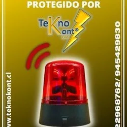 Alarma Con Sensor de Movimiento Y Apertura 30 Watts