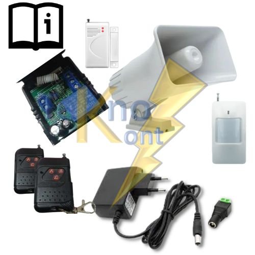 Alarma con Sensores 30 +15 Watts 2 Alarma con Sensores 30 +15 Watts