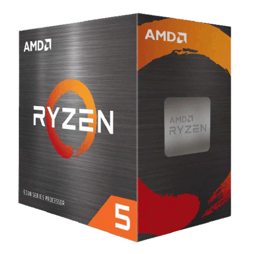 Cpu S/Am4 Ryzen 5 5600 With Cooler 3.5 Ghz/6Nuc/12Hilos/65W Amd