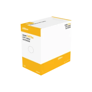 Cable UTP Cat 5e Exterior Dahua 305M 100% Cobre