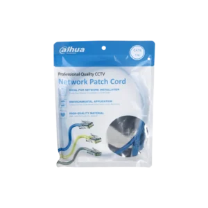 DH-PFM972-6U-1-AZ. Patch cord 1 metro Dahua categoría 6 de 24AWG COLOR AZUL