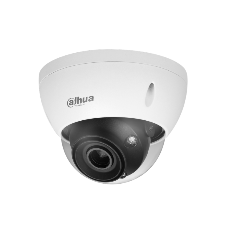 Cámara IP Dahua tipo domo 2Mp lente varifocal IR 40m ePoE soporta IA FD, PC, HM