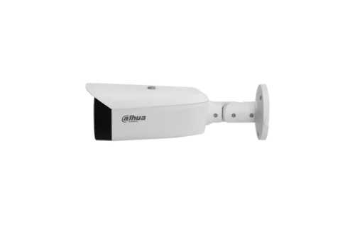 .DH-IPC-HFW3849T1P-AS-PV-0360B-S5. Cámara IP tipo bullet full color 8MP lente fijo de 3.6mm Active Deterrence Dual iluminación de 30m soporta IA SSA